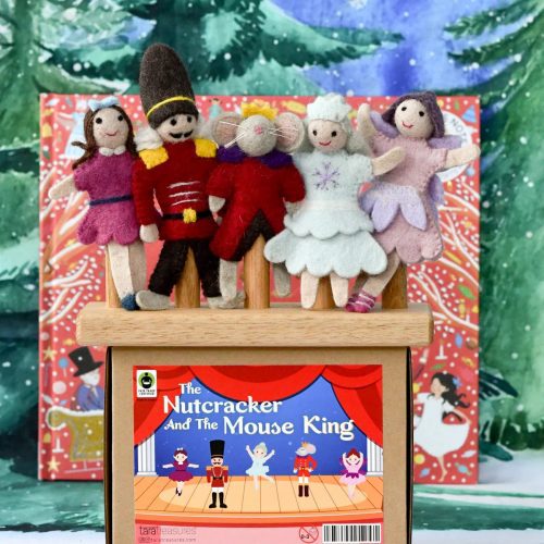 Nutcracker Finger Puppets