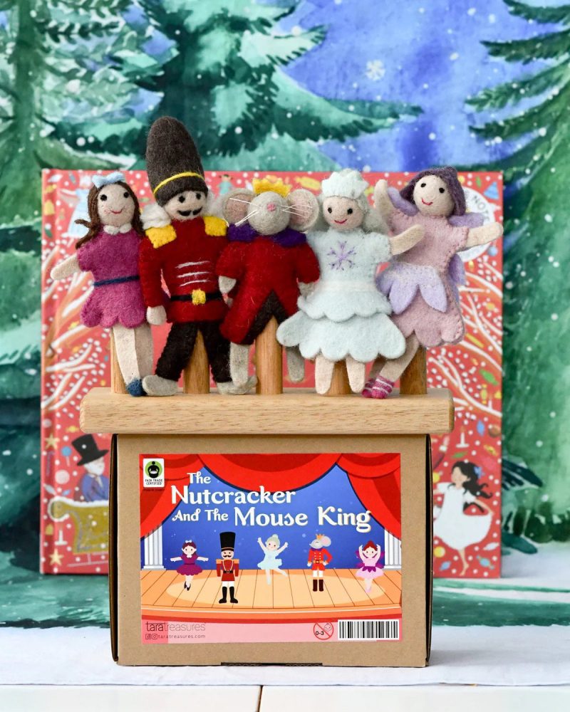 Nutcracker Finger Puppets