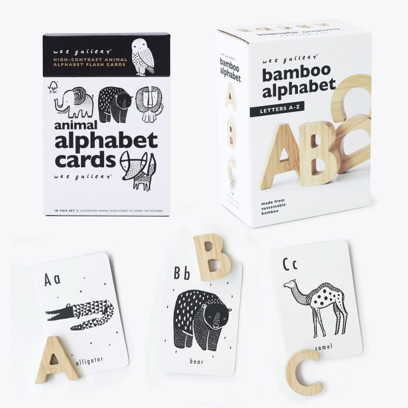 Preschool Bundle Alphabet adventure cards blocks 1