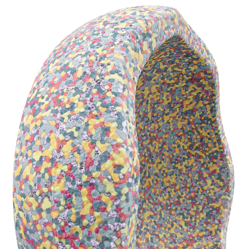 Stapelstein Original confetti pastel light violet detail side