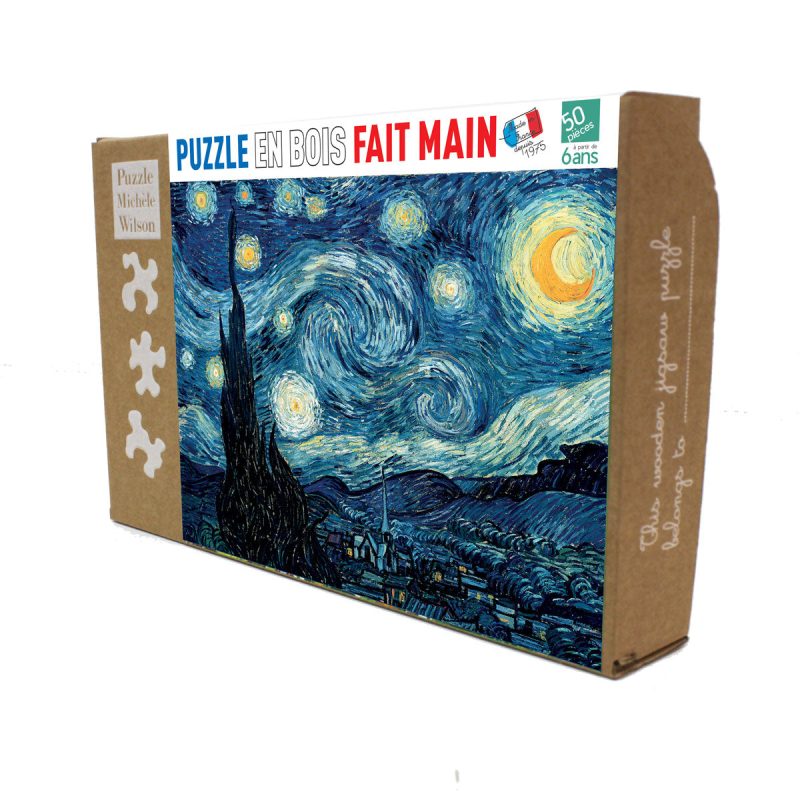 StarryNight WoodenJigsawPuzzle