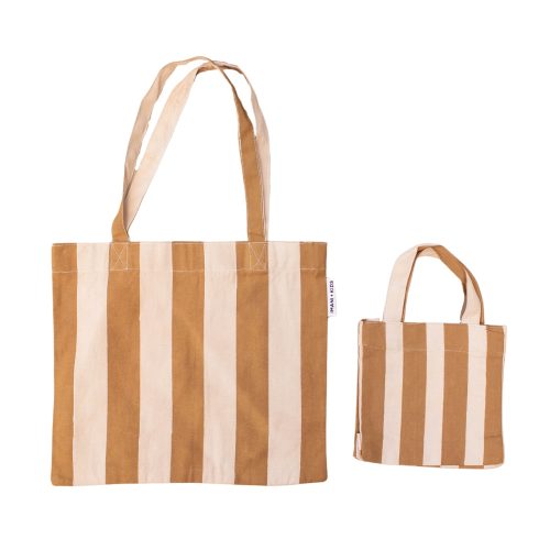 StripedMommy MeTote pink rust