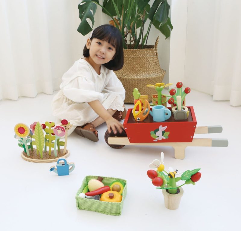 TL8357 garden wheelbarrow set 8