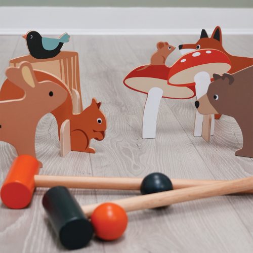 TL8622 woodland indoor croquet set 13