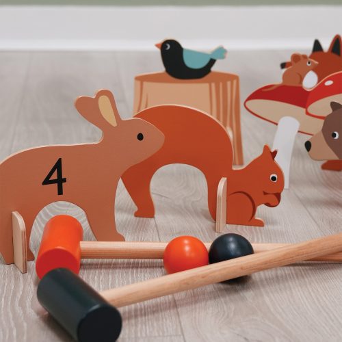 TL8622 woodland indoor croquet set 15