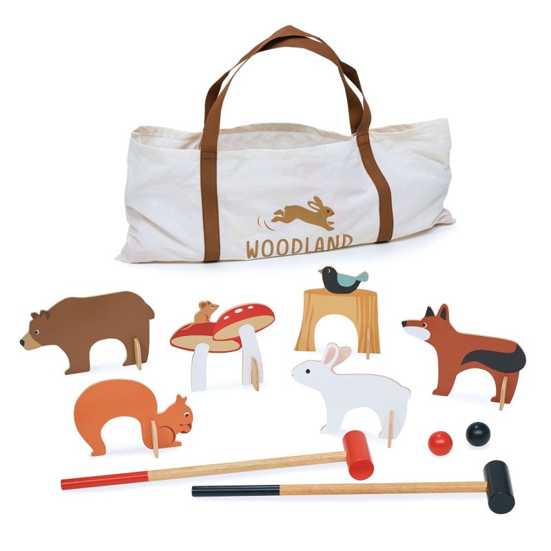 TL8622 woodland indoor croquet set 2