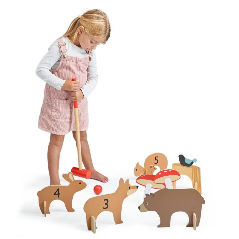 TL8622 woodland indoor croquet set 5