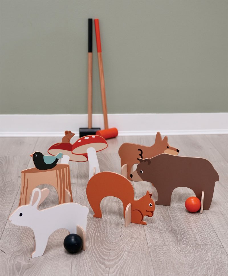 TL8622 woodland indoor croquet set 9