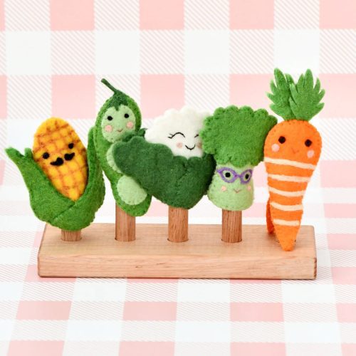 Vegetables Finger Puppet Set 2