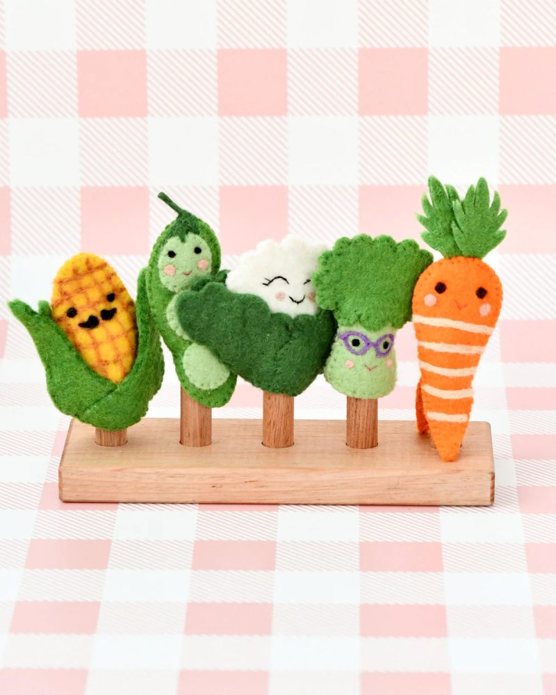 Vegetables Finger Puppet Set 2