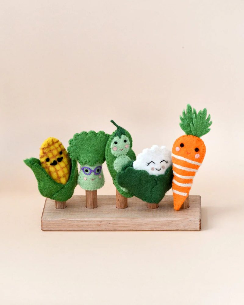 Vegetables Finger Puppet Set 3