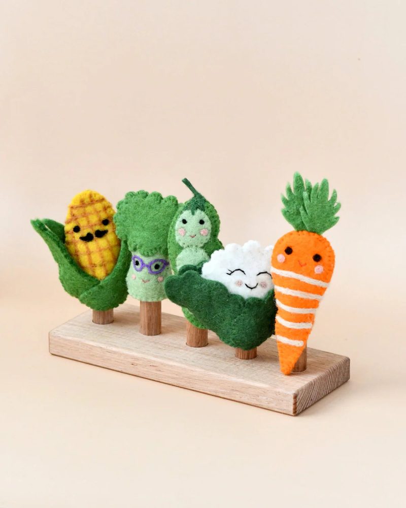 Vegetables Finger Puppet Set 4