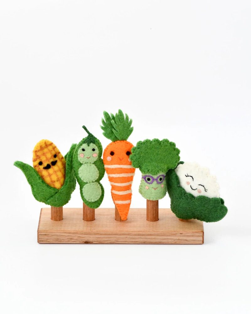 Vegetables Finger Puppet Set 5