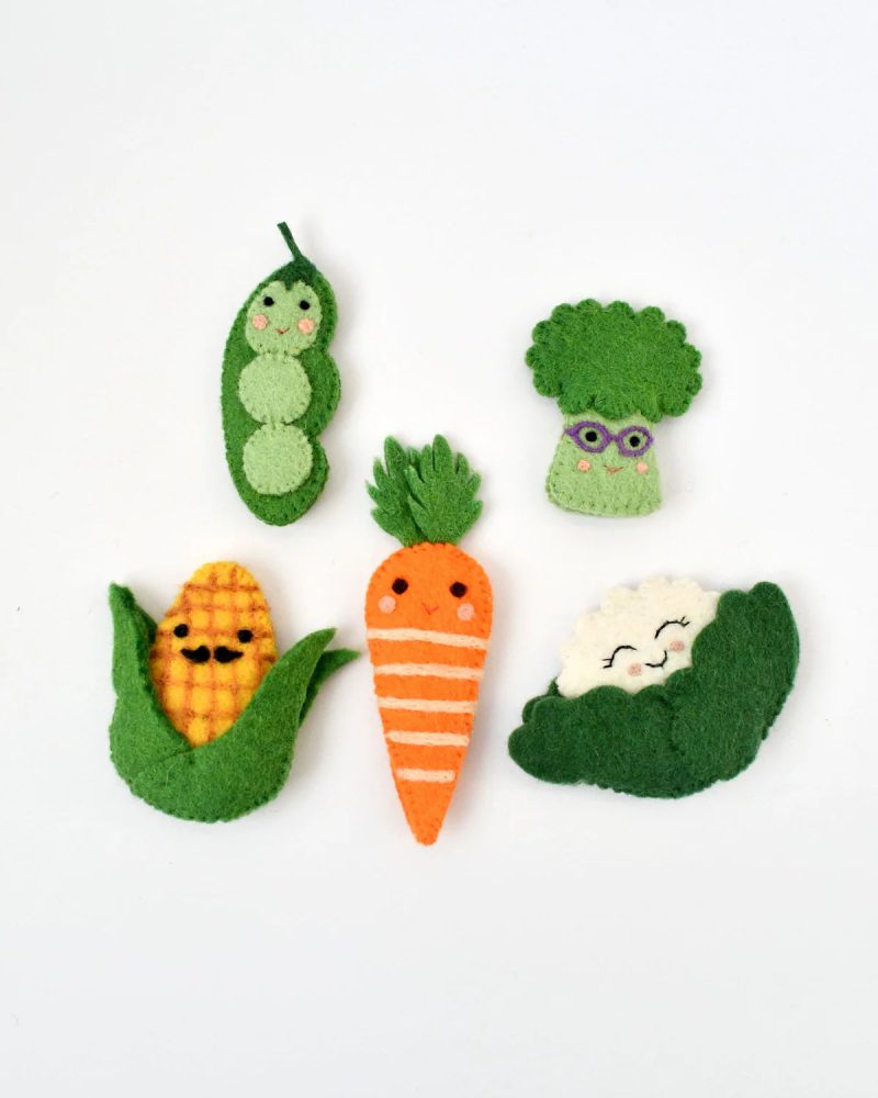 Vegetables Finger Puppet Set 7