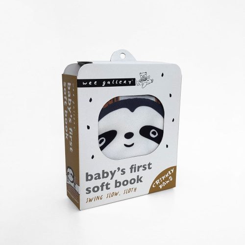 WeeGallerySwingSlow Sloth Baby sFirstSoftBook8