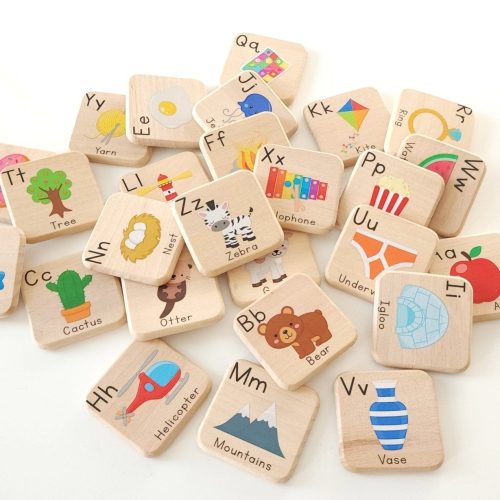 abc learning tiles by bannor toys 830404