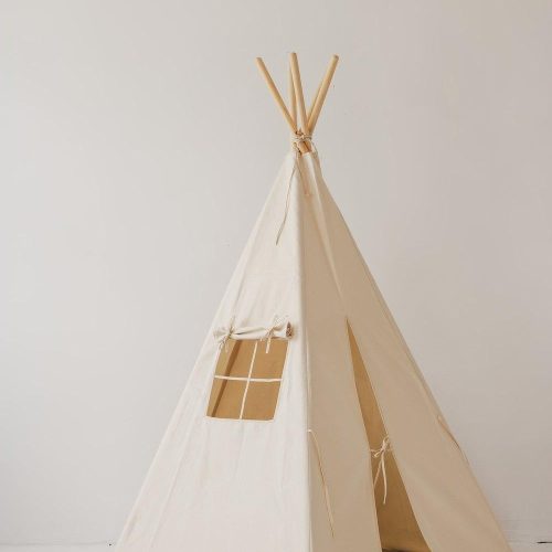 beige teepee tent 131077