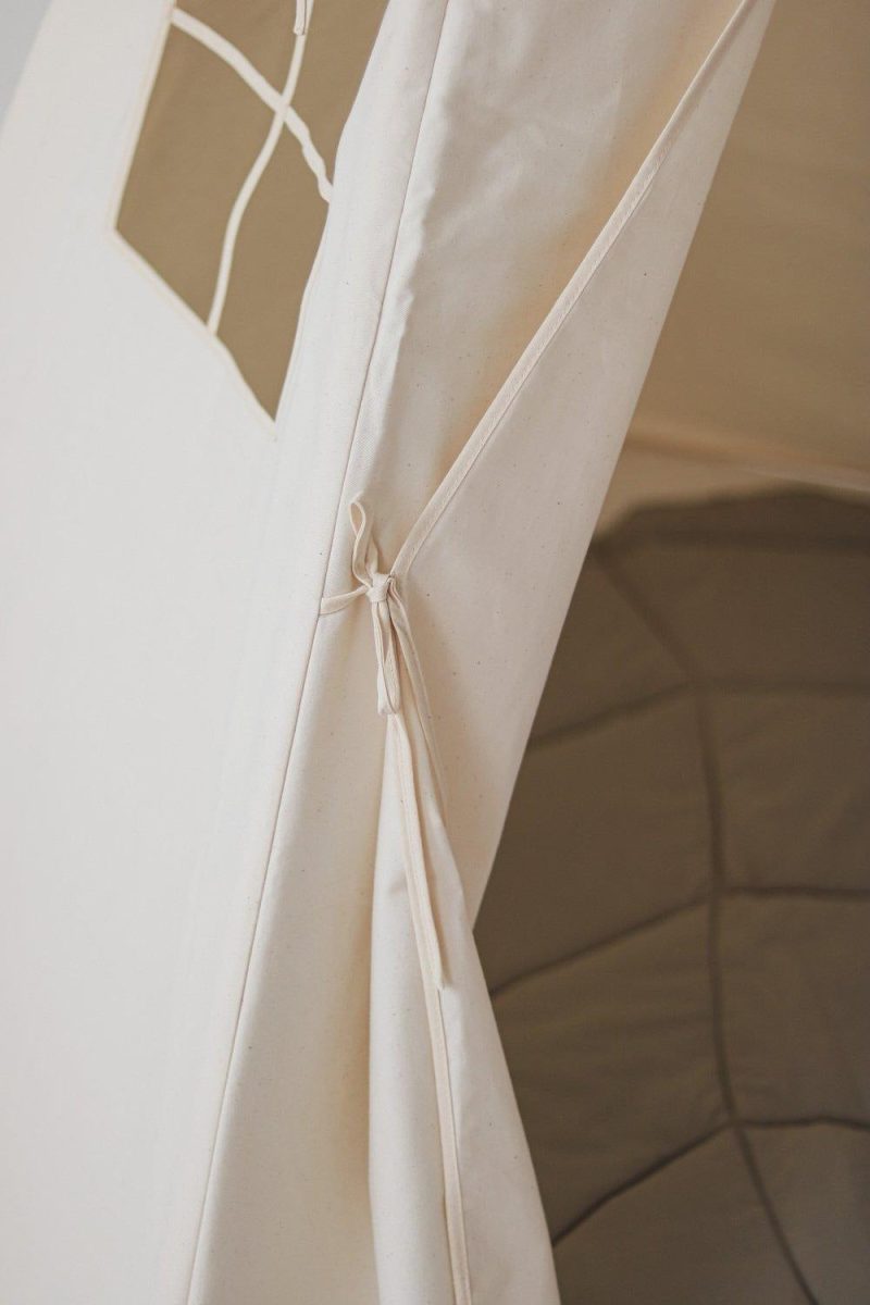 beige teepee tent 786635