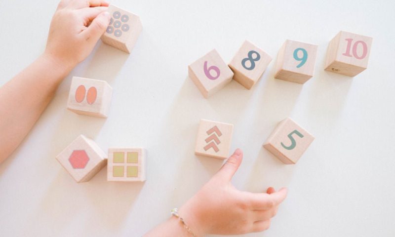 boho number counting shape blocks by bannor toys 397081