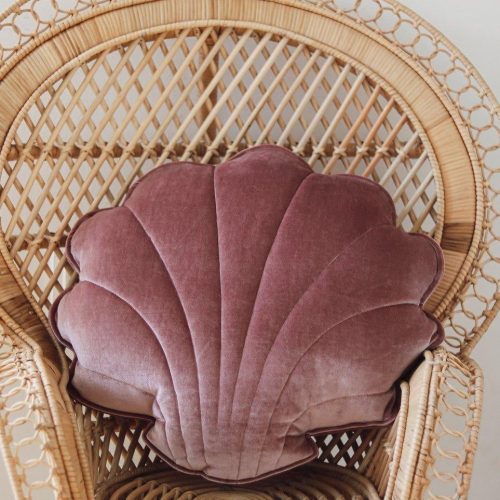 cosmic pearl velvet shell cushion 513396