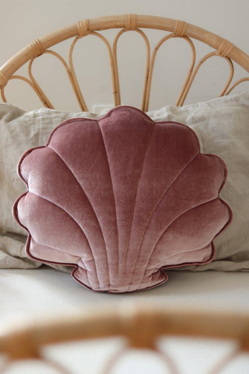 cosmic pearl velvet shell cushion 538587