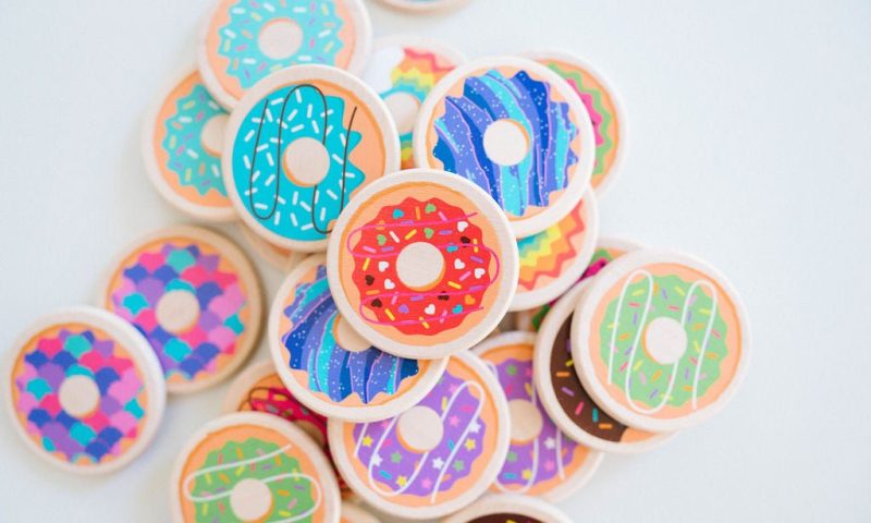 donut matching tiles by bannor toys 135334