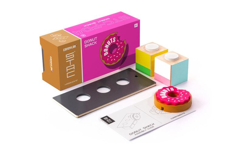 donut shack packaging