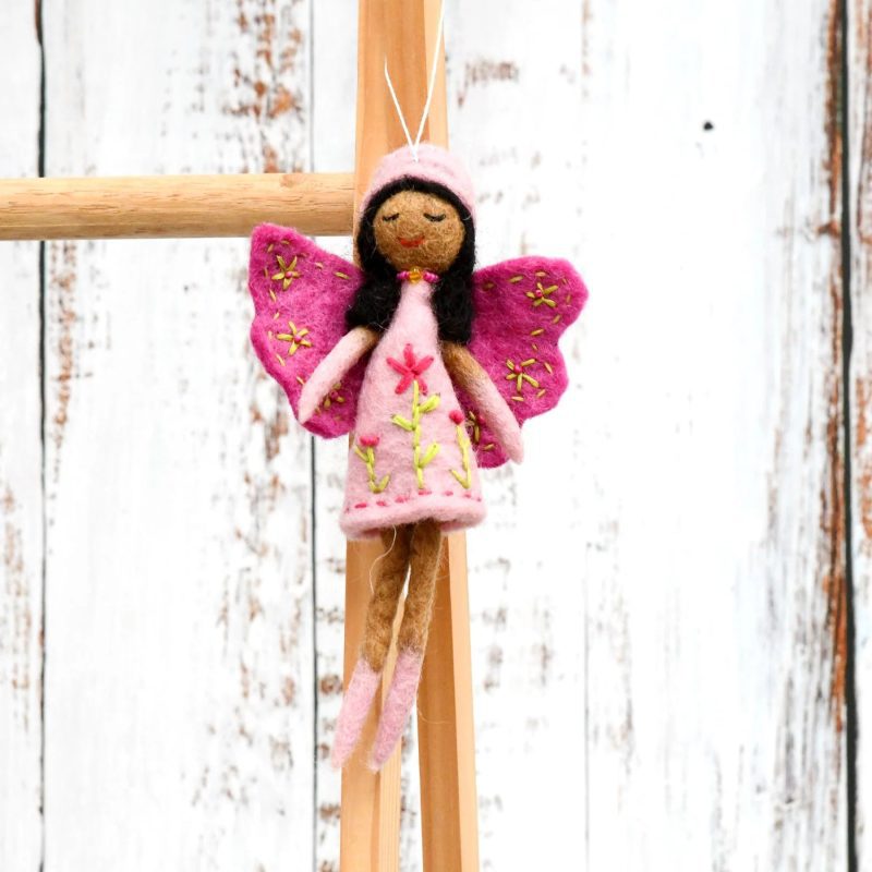 felt angel fairy hanging 3