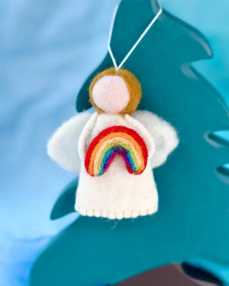 felt fairies with rainbows 2