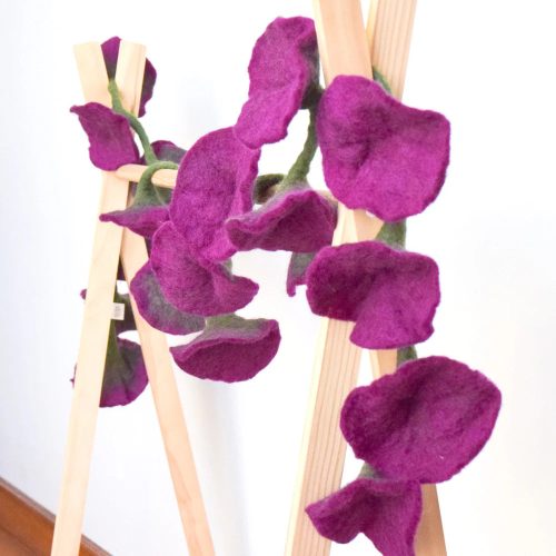 felt flower garland 8