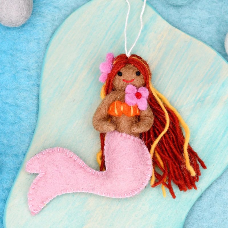 felt mermaid hanging 5