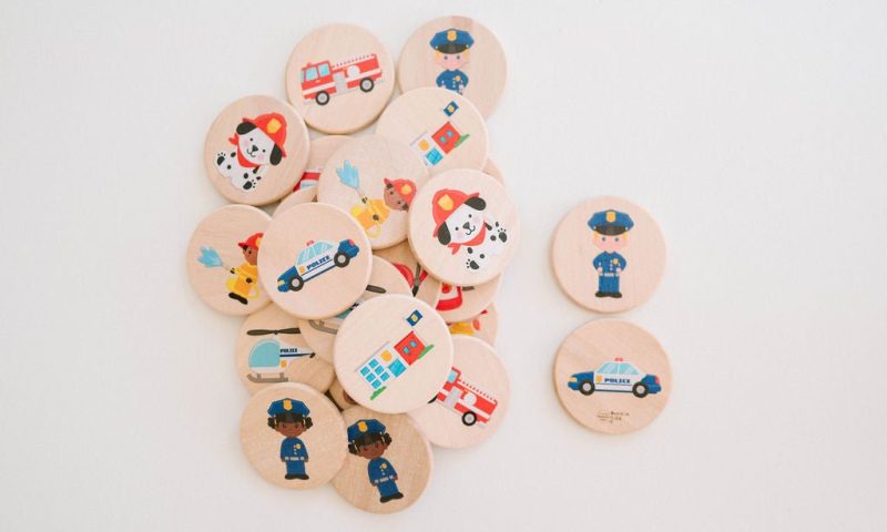 first responders matching tiles by bannor toys 458300