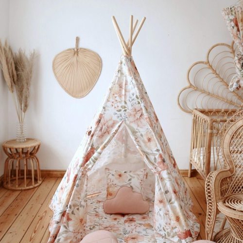 flower power teepee and mat set 606661