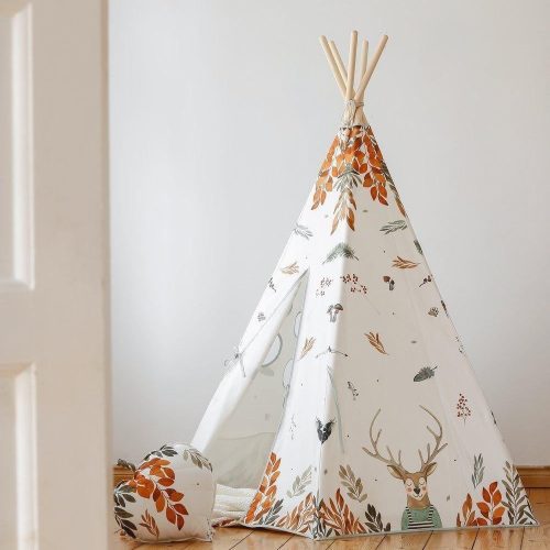 forest friends teepee and mat set 284674