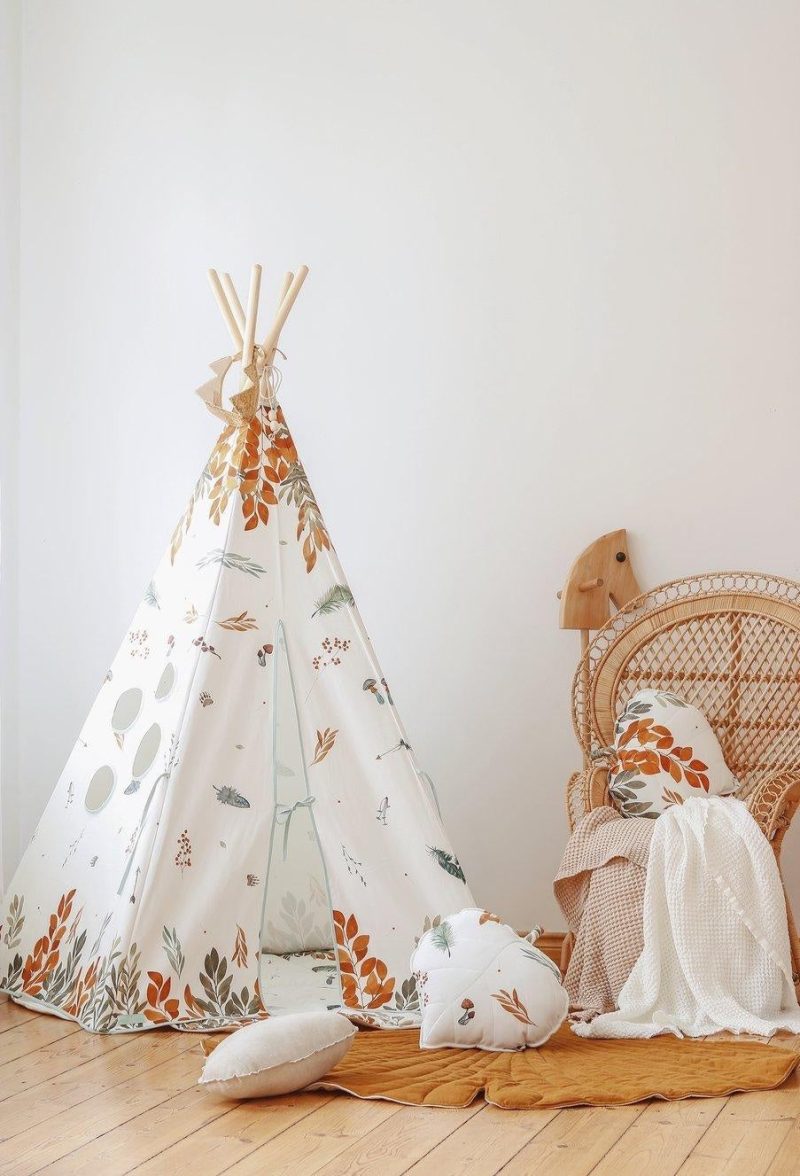 forest friends teepee tent 348496