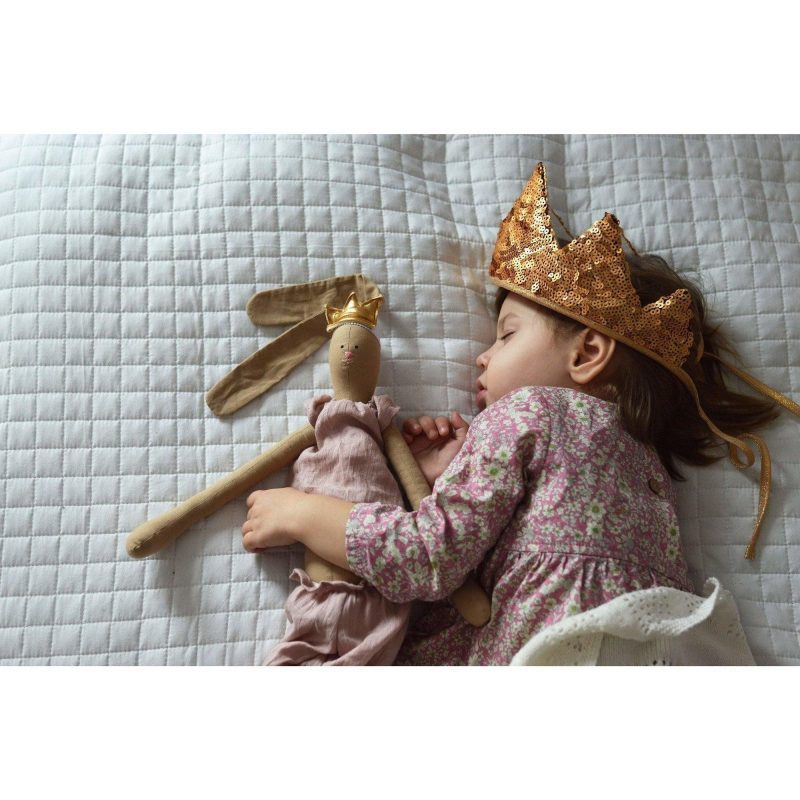 gold sequins crown 386729