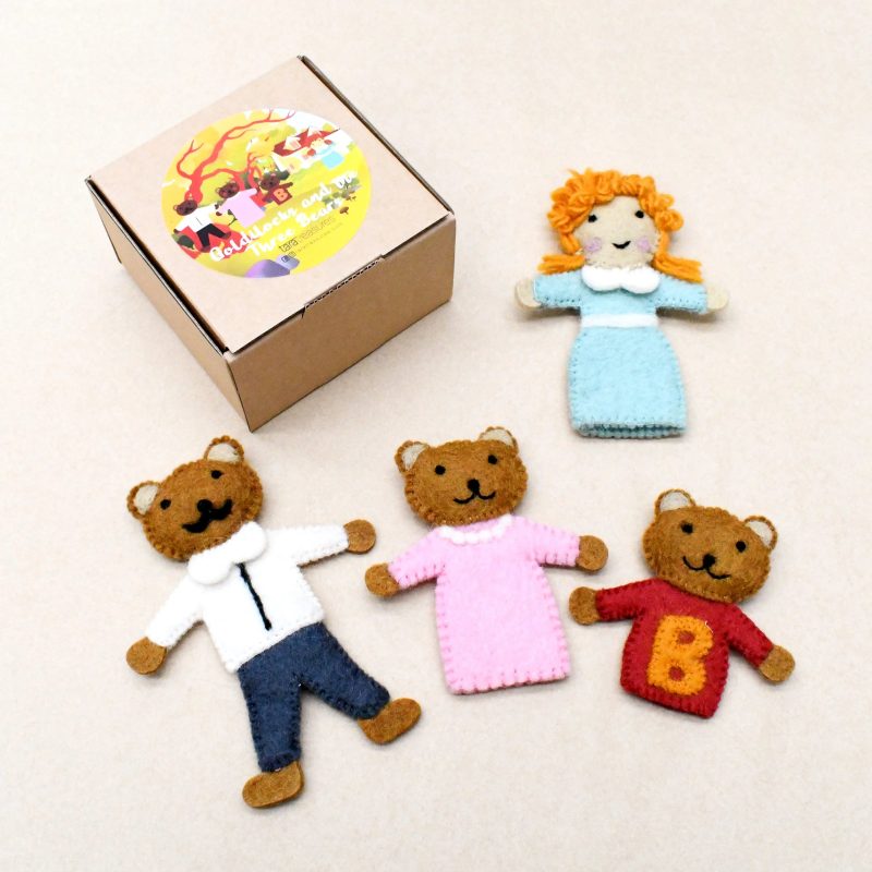 goldilocks finger puppets 4