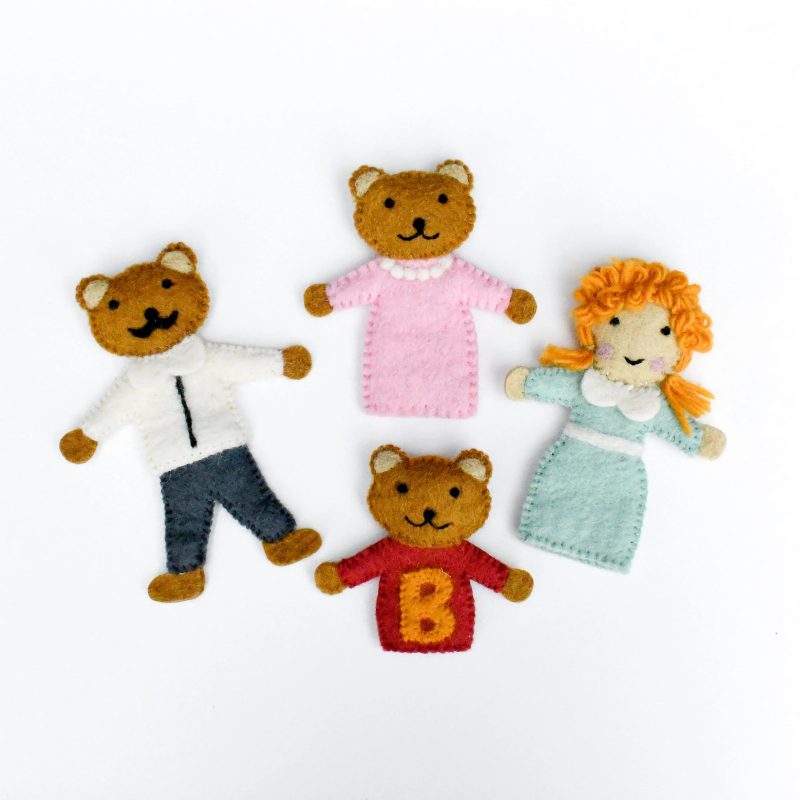 goldilocks finger puppets 5