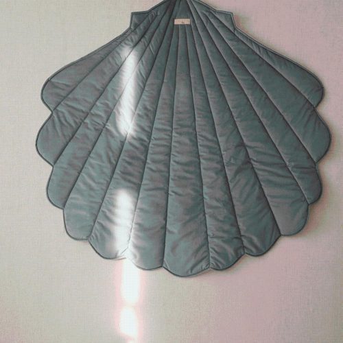 grey mint velvet shell mat 915692