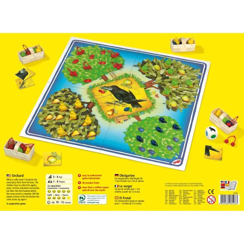 haba bring along games medium orchard cooperative board game 28750650572898