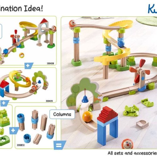 haba kullerbu sets kullerbu spiral 26 piece starter track set 28746316447842