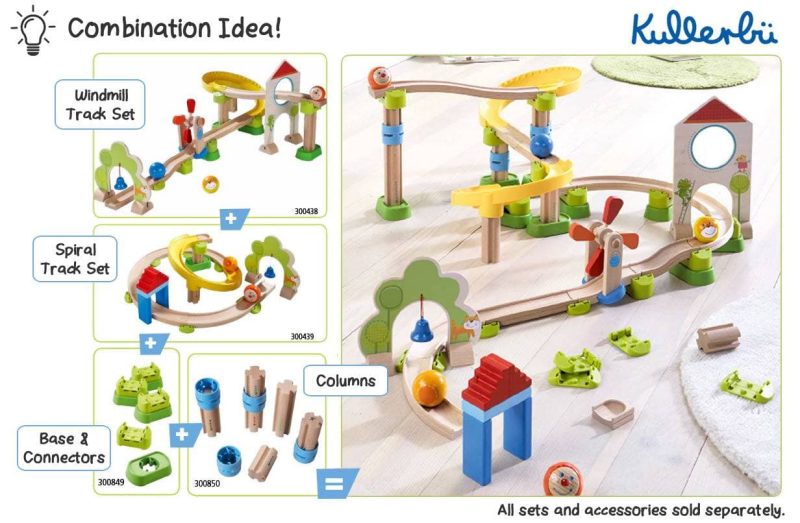 haba kullerbu sets kullerbu spiral 26 piece starter track set 28746316447842