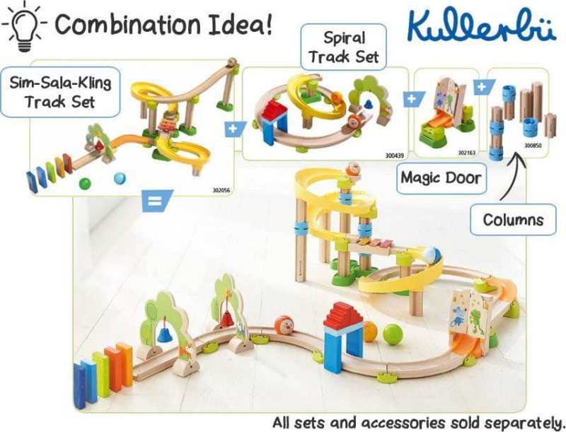 haba kullerbu sets kullerbu spiral 26 piece starter track set 28746316841058