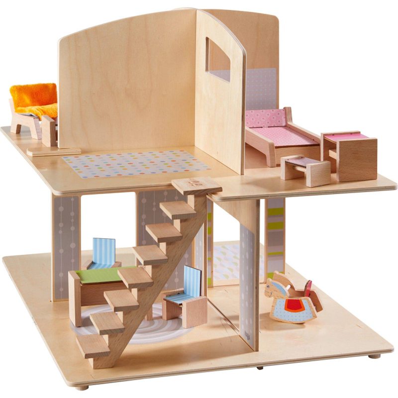 haba little friend buildings little friends dollhouse town villa with furniture 28746447290466