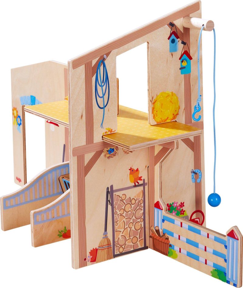 haba little friend buildings little friends happy horse riding stable 28746275422306