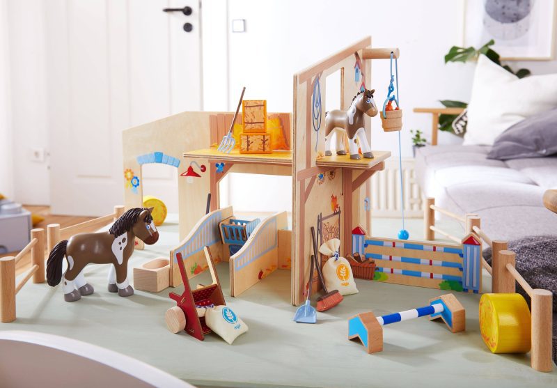 haba little friend buildings little friends happy horse riding stable 28746275684450