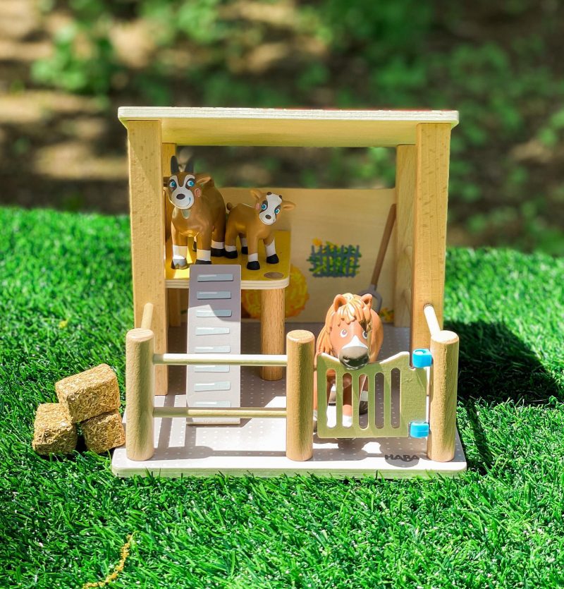 haba little friend buildings little friends petting zoo with farm animals 28746354458722