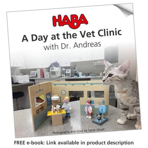 haba little friend buildings little friends vet clinic play set with rebecca doll 28746378313826