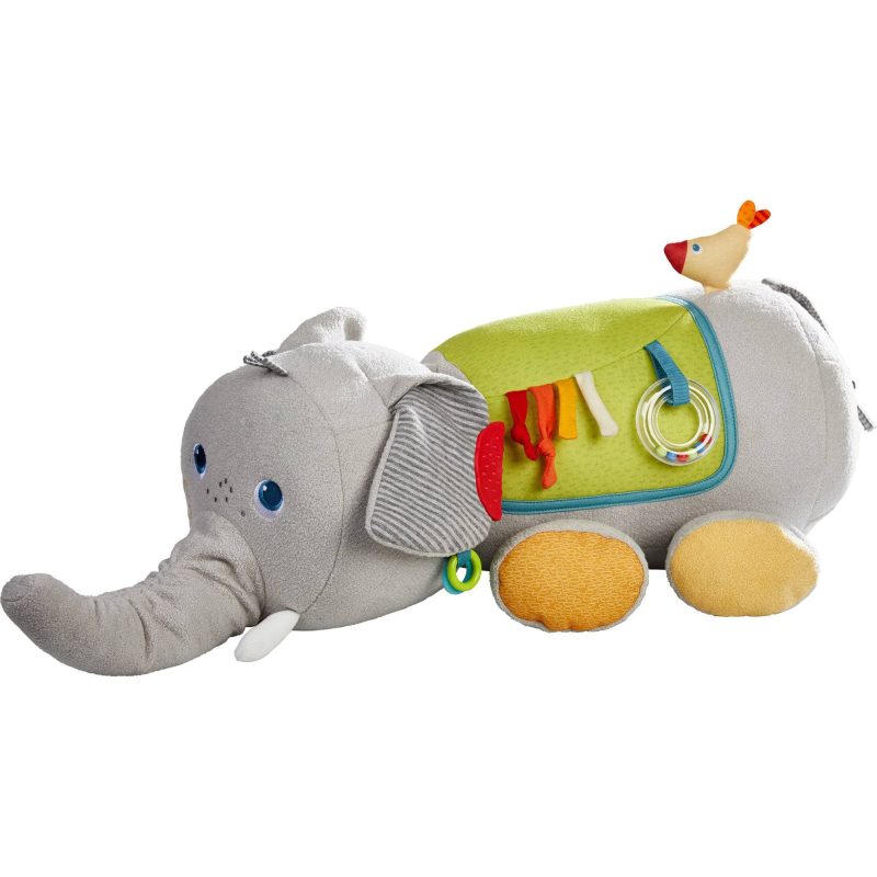 haba plush baby elephant discovery pillow 28746366353506