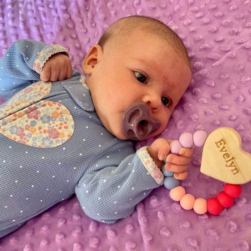 heart charm teether by bannor toys 399078